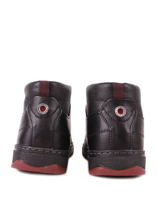 Piele Negru Ghete barbati