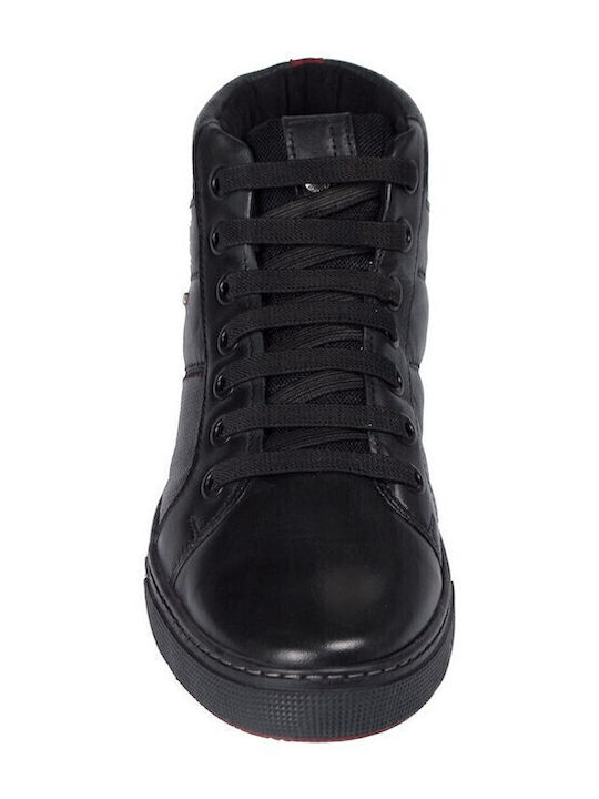 Piele Negru Ghete barbati