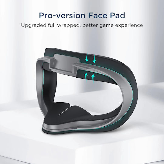 KIWI Design Face Cover for Meta Quest 2 in Orange Color