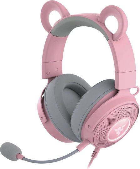 Razer Kitty V2 Pro Надушници Геймърски слушалки с връзка USB Кварц