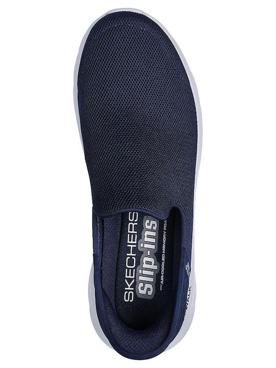 Skechers Herren Slip-Ons Blau