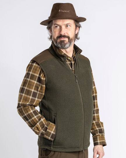 Pinewood Vestă de Vânătoare Fleece - Polar