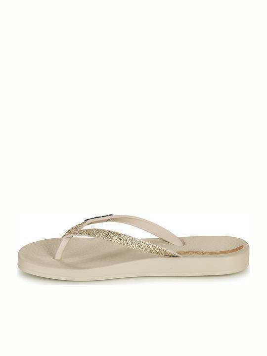 Lolita Flip Flops In Gold Colour