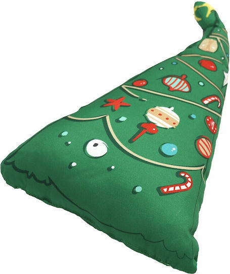 Christmas Decorative Pillow Figure Green 25x47cm