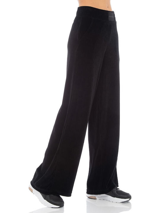 Sweatpants Velvet Black
