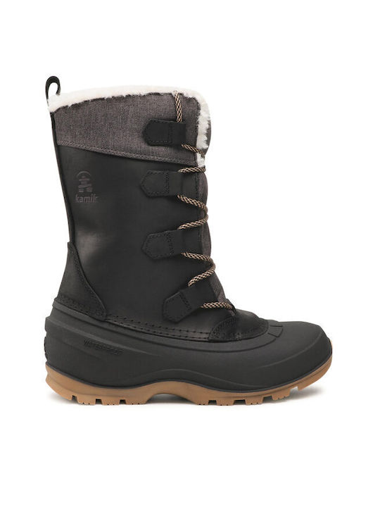 Damenstiefel Schwarz