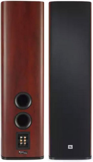 JBL Studio 690 Ζεύγος Ηχείων Hi-Fi Δαπέδου 2.5 Δρόμων Καφέ