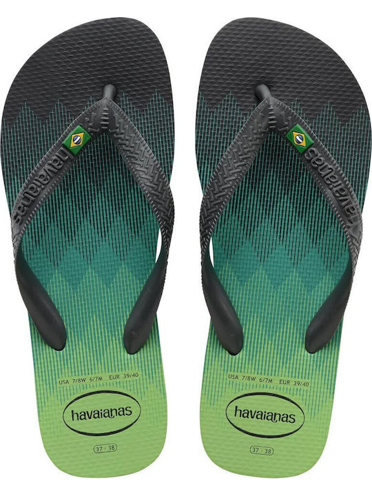 Brasil Fresh Ανδρικά Flip Flops Πράσινα 4145745-0074