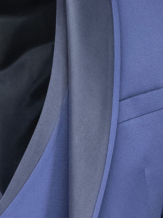 Herrenanzug mit Weste ΡΟΥΑ (Blue)
