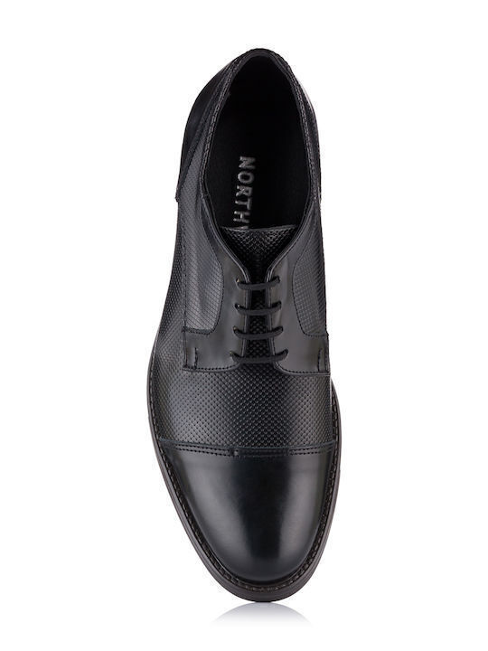 Handgefertigt Leder Herrenschuhe Schwarz