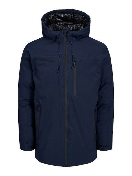 Winter Jacke Parka Wasserdicht Navy Blazer