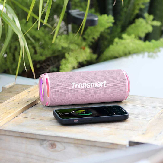 T7 Lite Waterproof Bluetooth Speaker 24W with Battery Life up to 24 hours Pink