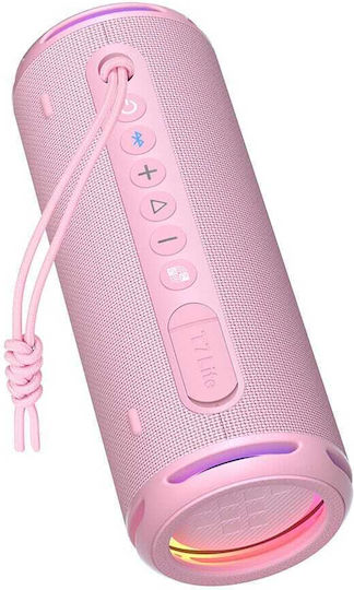 T7 Lite Waterproof Bluetooth Speaker 24W with Battery Life up to 24 hours Pink