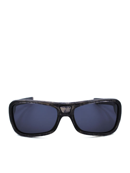 Oakley Montefrio/03 Men's Sunglasses with Gray Plastic Frame and Blue Lens 577/58-15-128