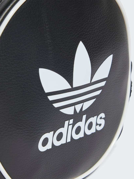 Adicolor Classic Round Γυναικεία Τσάντα Ώμου Μαύρη