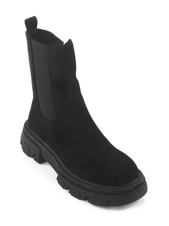 Fshoes Women's Chelsea Boots Black