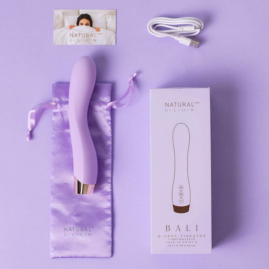 Natural Glow Δονητής G-Spot 19cm Μωβ