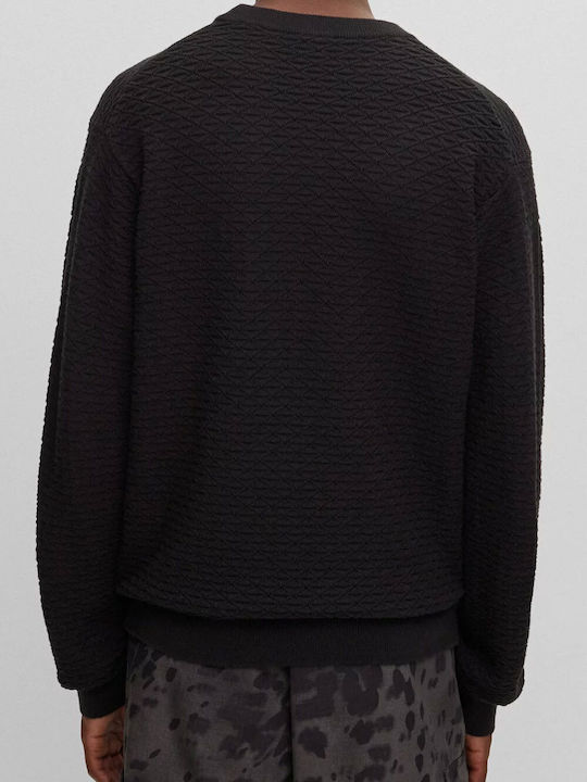 Hugo Boss Men's Long Sleeve Sweater Black