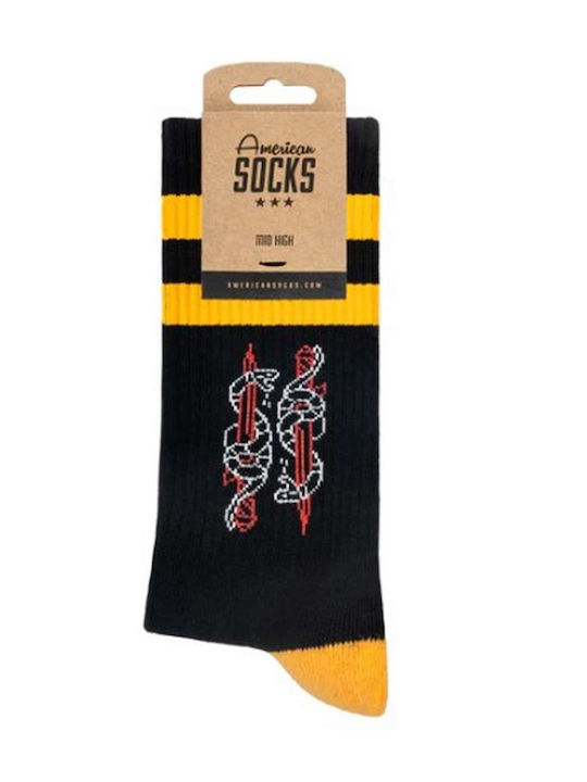 American Socks Κάλτσες Black