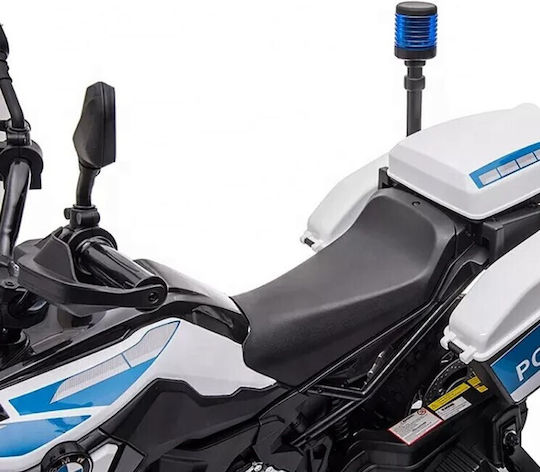 Παιδική Μηχανή Licensed Bmw F850 Gs Police Ηλεκτροκίνητη 12 Volt Λευκή