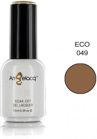 Angelacq Ημιμόνιμο Βερνίκι Νυχιών Taos Taupe 114 15ml
