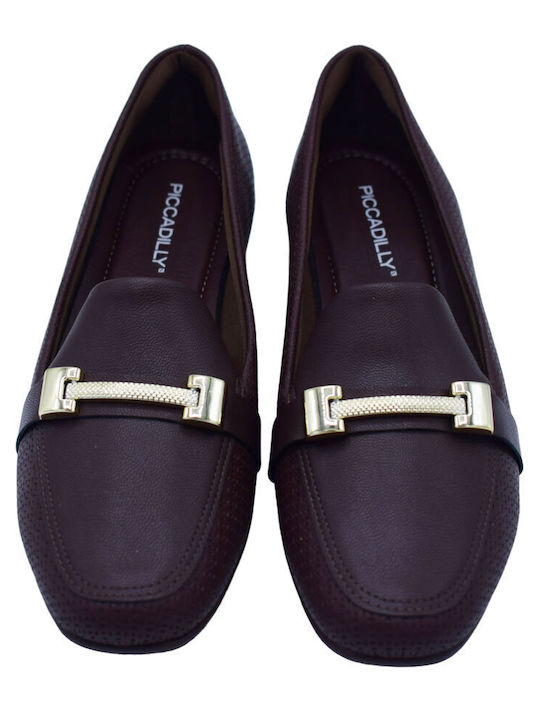 Piccadilly Women's Moccasins in Brown Color