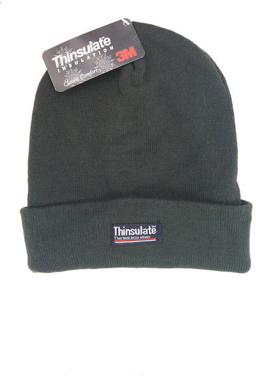 Beanie Unisex Fleece Beanie Gestrickt in Schwarz Farbe