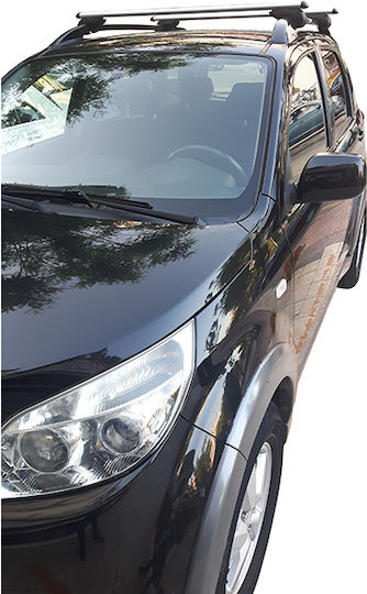 Menabo (with Roof Rack Legs and Lock) Silver
