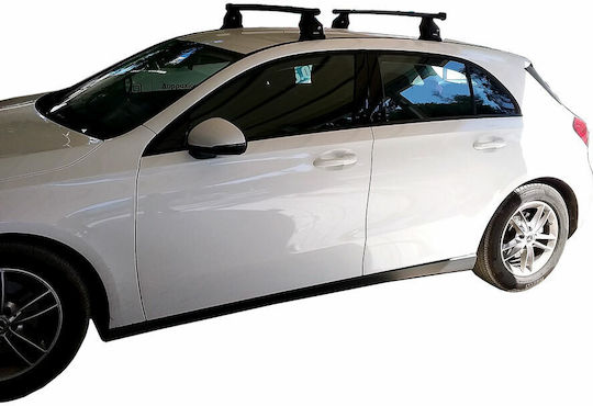 Menabo (with Roof Rack Legs and Lock) Black