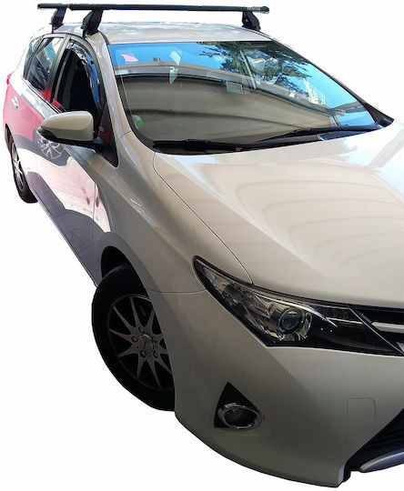 Menabo (with Roof Rack Legs and Lock) Silver