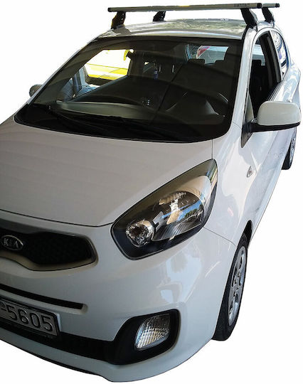 Menabo (with Roof Rack Legs) Silver