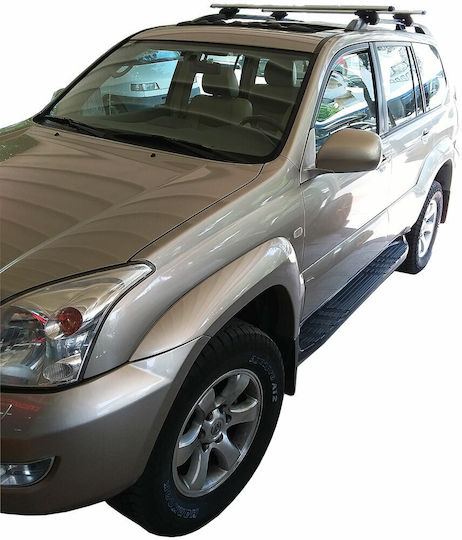Menabo (with Roof Rack Legs and Lock) Silver