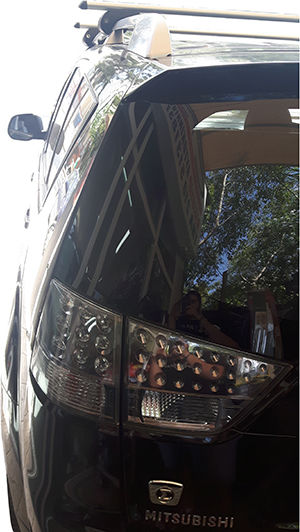 Menabo (with Roof Rack Legs) Silver