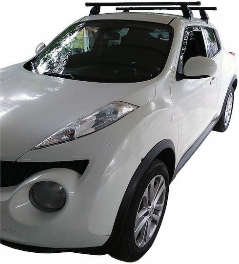 Menabo (with Roof Rack Legs and Lock) Silver