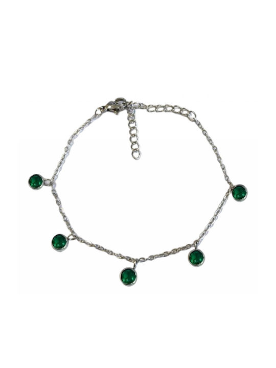 Tatu Moyo Damen Armband Fußkettchen Kette aus Stahl