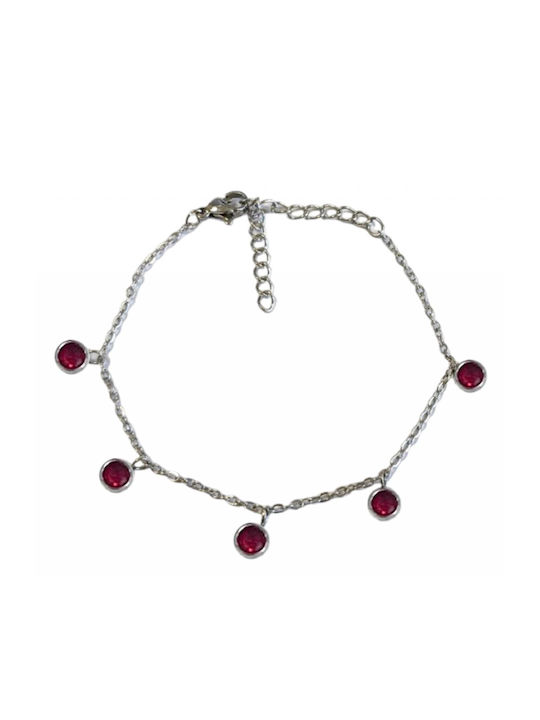 Tatu Moyo Damen Armband Fußkettchen Kette aus Stahl