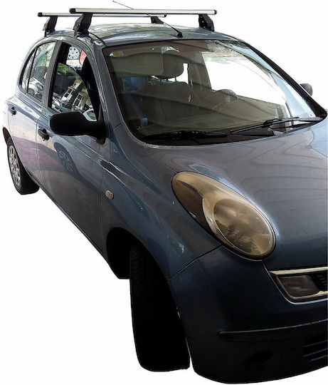 Menabo (with Roof Rack Legs) Silver