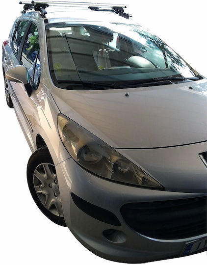 Menabo (with Roof Rack Legs) Silver