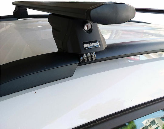 Menabo (with Roof Rack Legs) Silver