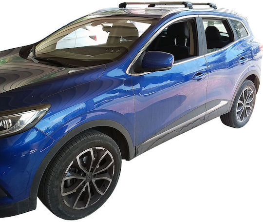 Menabo für Renault Kadjar (mit Dachträgerfüßen) Silber