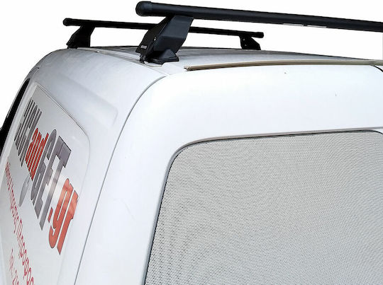 Menabo Car Roof Bars Steel for Citroen Berlingo 1996-2010 Set with Roof Rack Legs Silver