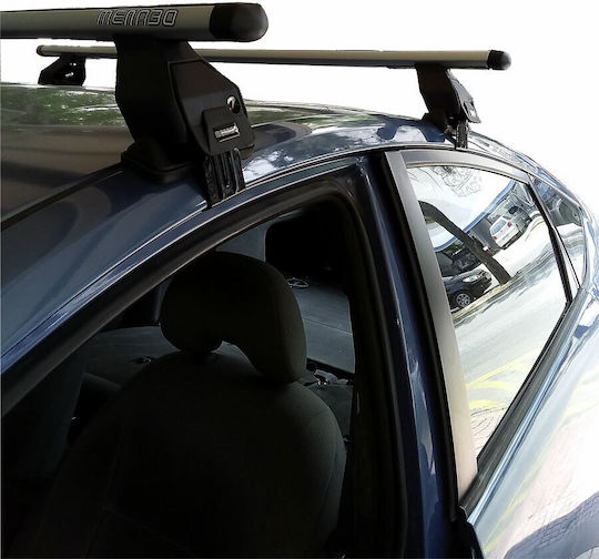 Menabo (with Roof Rack Legs) Silver