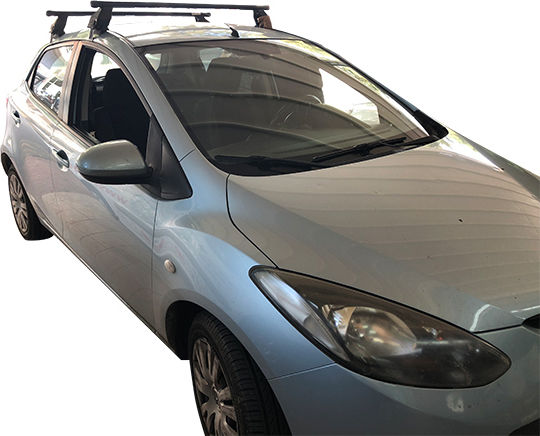 Menabo (with Roof Rack Legs) Silver
