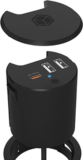 Raidsonic Icy Box Ib-hub1407 Usb Desk Charger
