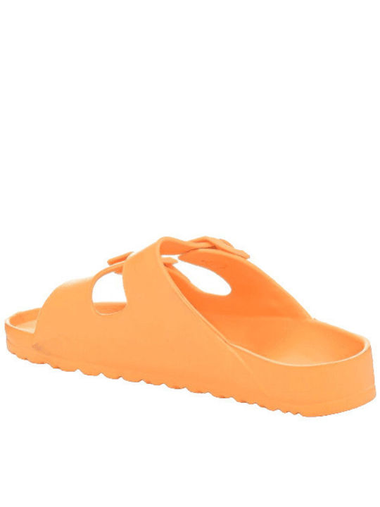 Sunshine Women's Flat Sandals Anatomic in Orange Color