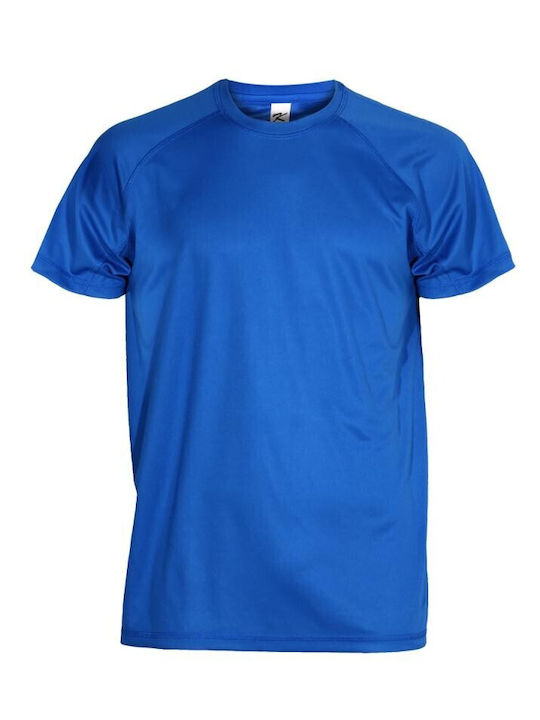 Keya Ανδρικό Διαφημιστικό T-shirt Κοντομάνικο Τυρκουαζ
