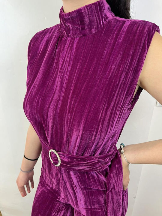 De Damă Salopetă Magenta