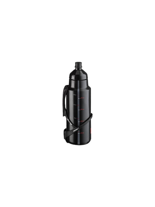 Elite Παγούρι Ποδηλάτου 400ml Μαύρο