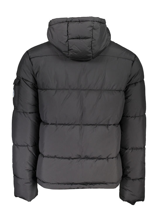 North Sails Men's Winter Puffer Jacket Black