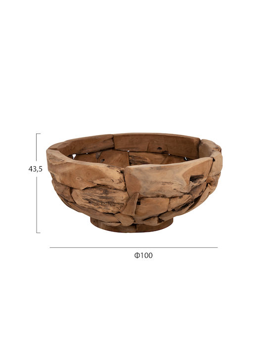HomeMarkt Διακοσμητικό Δέντρο από Ξύλο 100x100x43cm